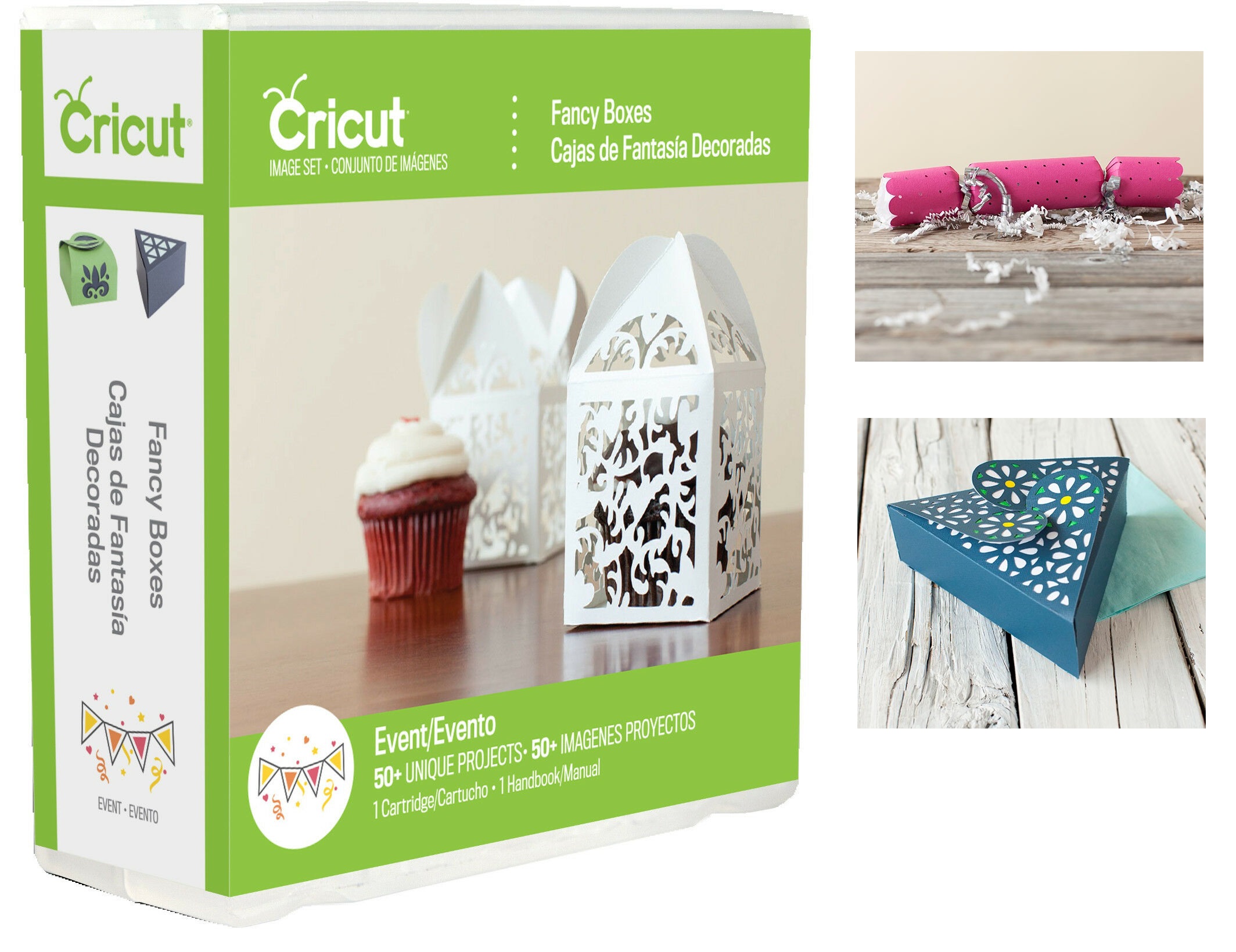 Cricut Cartridge Fancy Boxes Crackers, Gift Box, Packaging, Wrapping